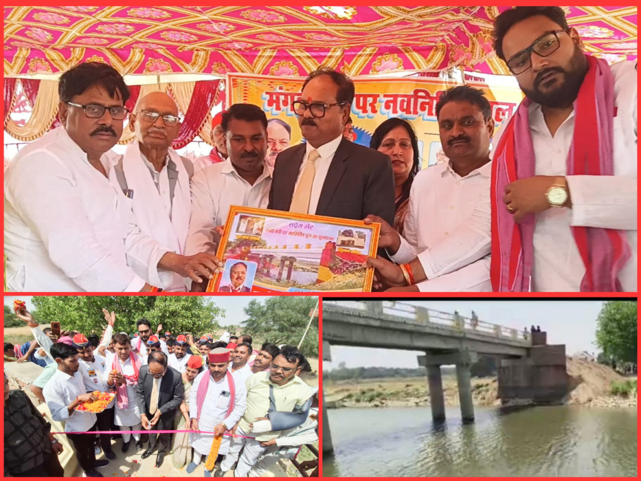 पूर्व सैनिक की पहल और ग्रामीणों के जज्बे से मिली कामयाबी, जनसहयोग से निर्मित पुल का भव्य उद्घाटन