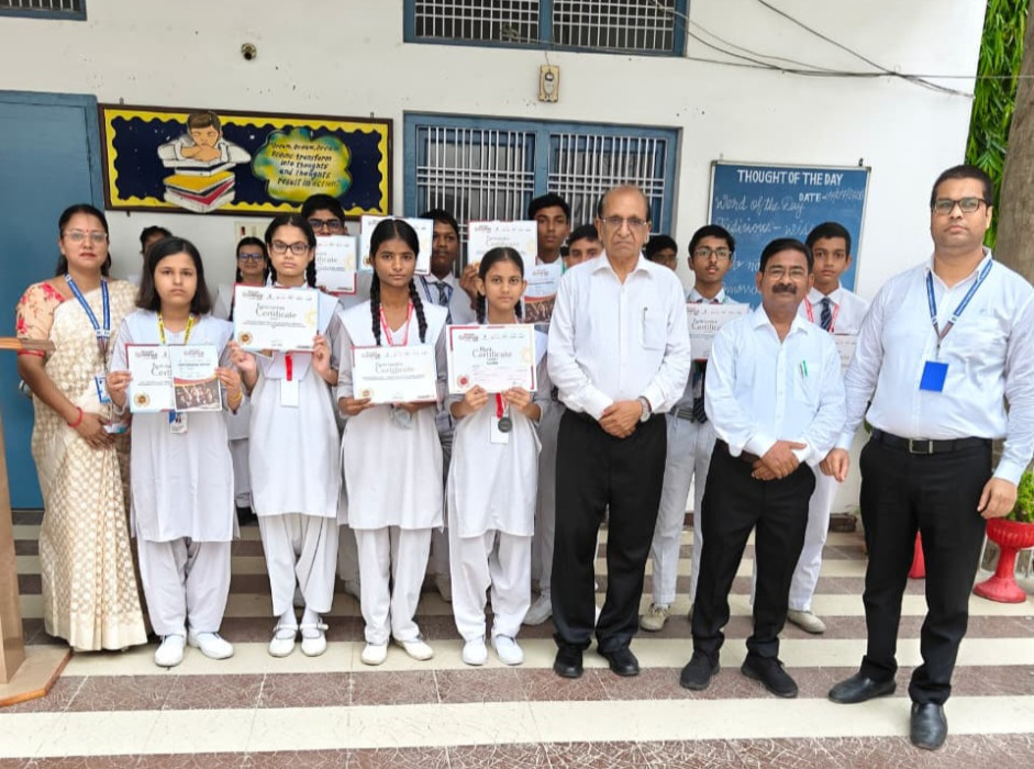 हिंदुस्तान ओलंपियाड और बॉक्सिंग में शाह फ़ैज़ पब्लिक स्कूल का परचम