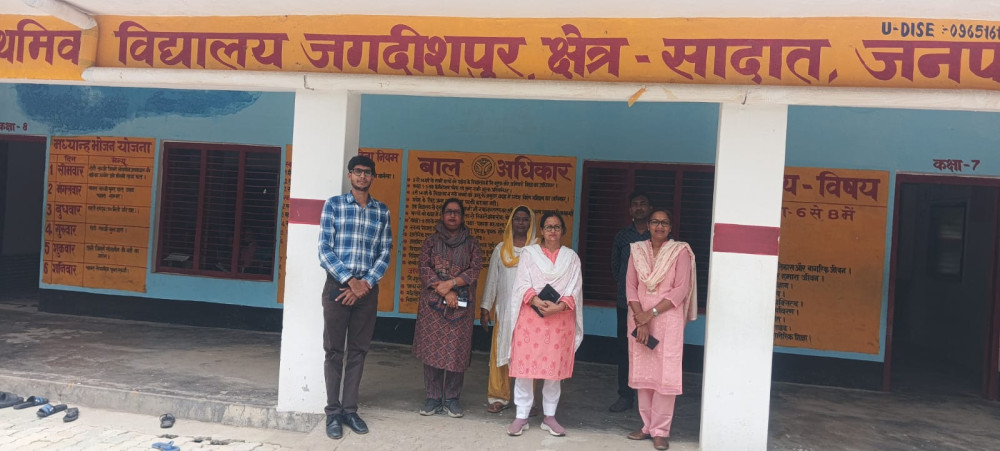 डायट टीम ने परिषदीय विद्यालयों का किया सहयोगात्मक पर्यवेक्षण, शिक्षण गुणवत्ता का लिया जायजा