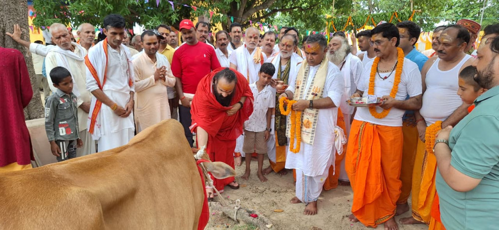 सिद्धपीठ हथियाराम मठ में मनाया गया ब्रह्मलीन महंत बालकृष्ण यति महाराज का निर्वाण दिवस