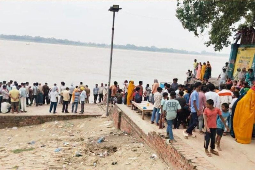 गंगा में नहाते समय युवक डूबा, इलाज के दौरान मौत