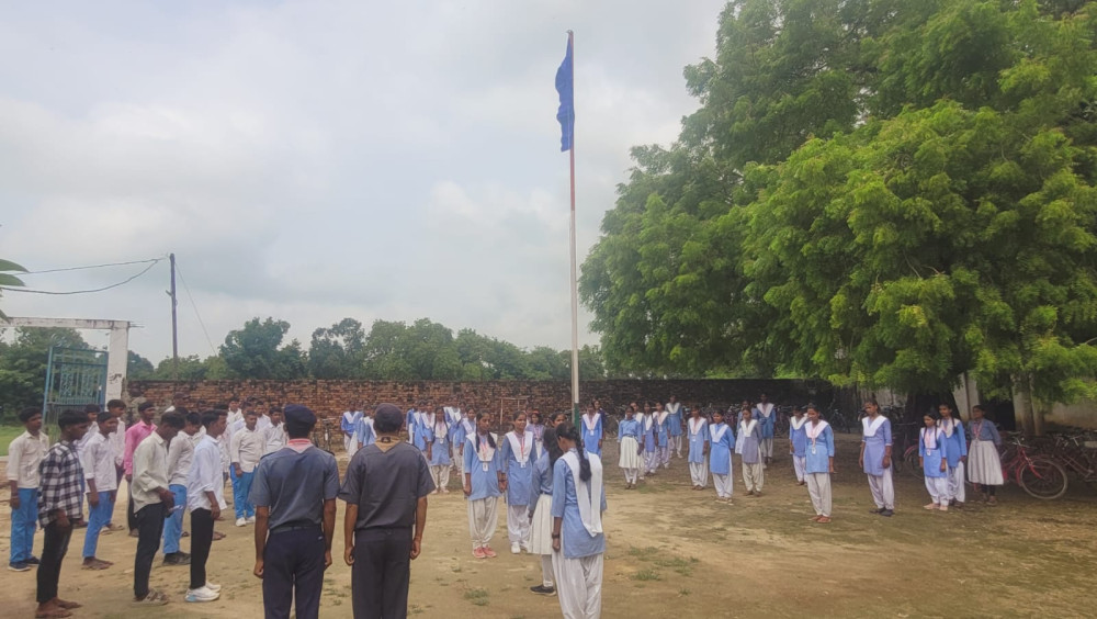 स्काउट-गाइड के तीन दिवसीय प्रशिक्षण शिविर का शुभारंभ
