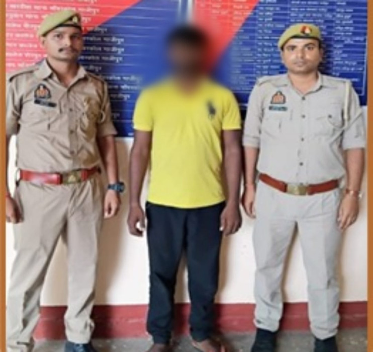 25 हजार का इनामी वांछित अभियुक्त गिरफ्तार